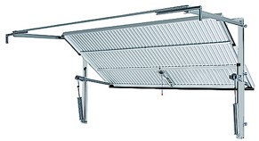 Hormann double garage door and frame